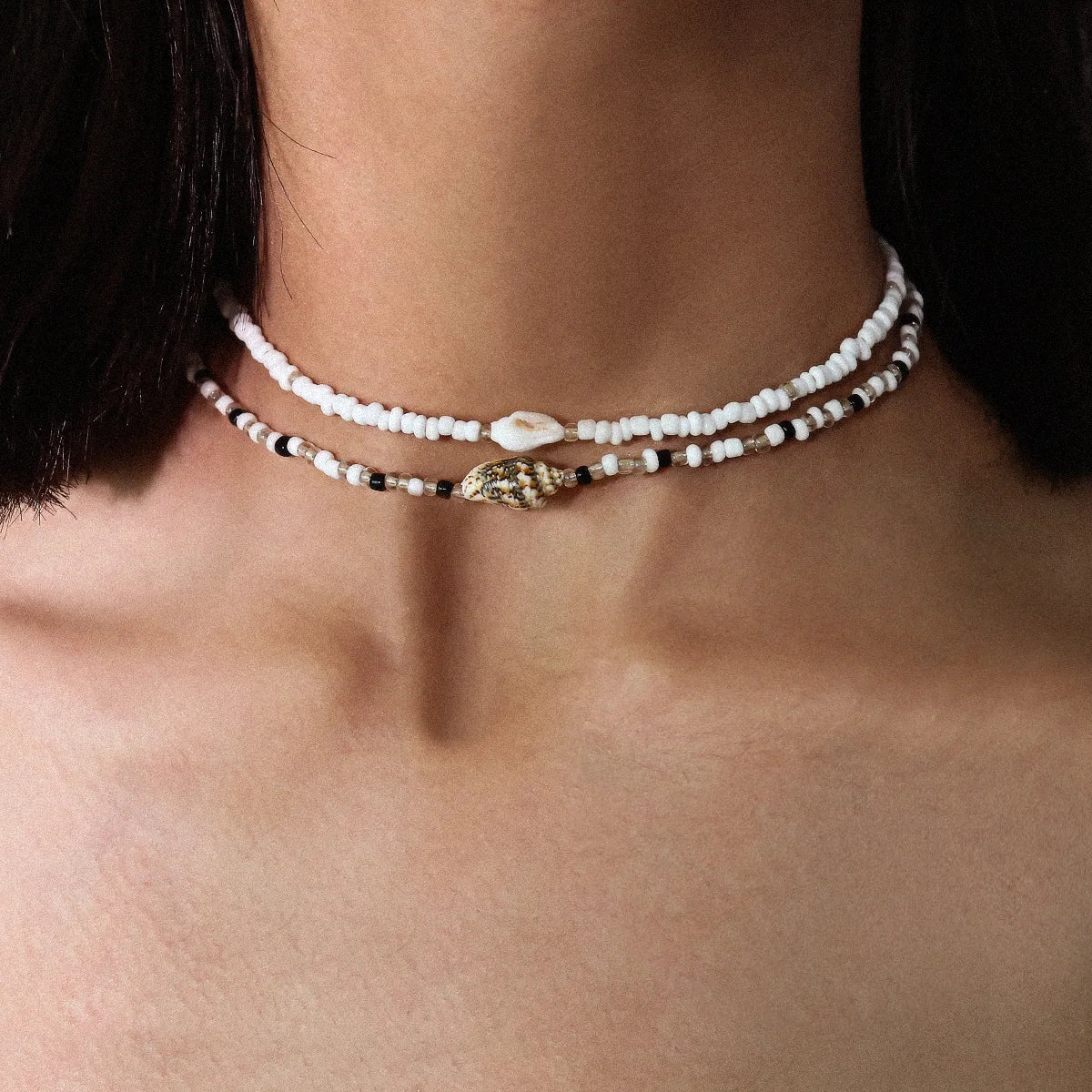 Puka Shell Choker Set