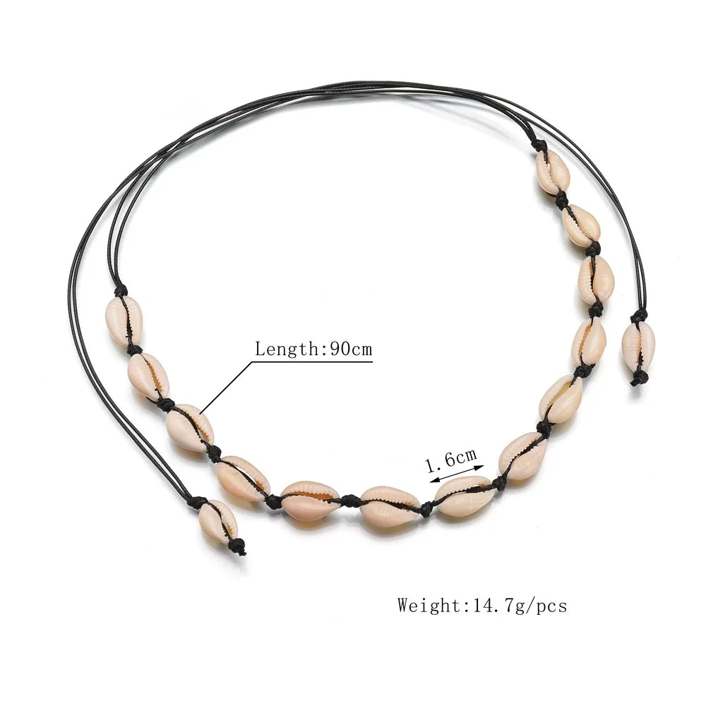 Coastal Charm Cowrie Shell Necklace